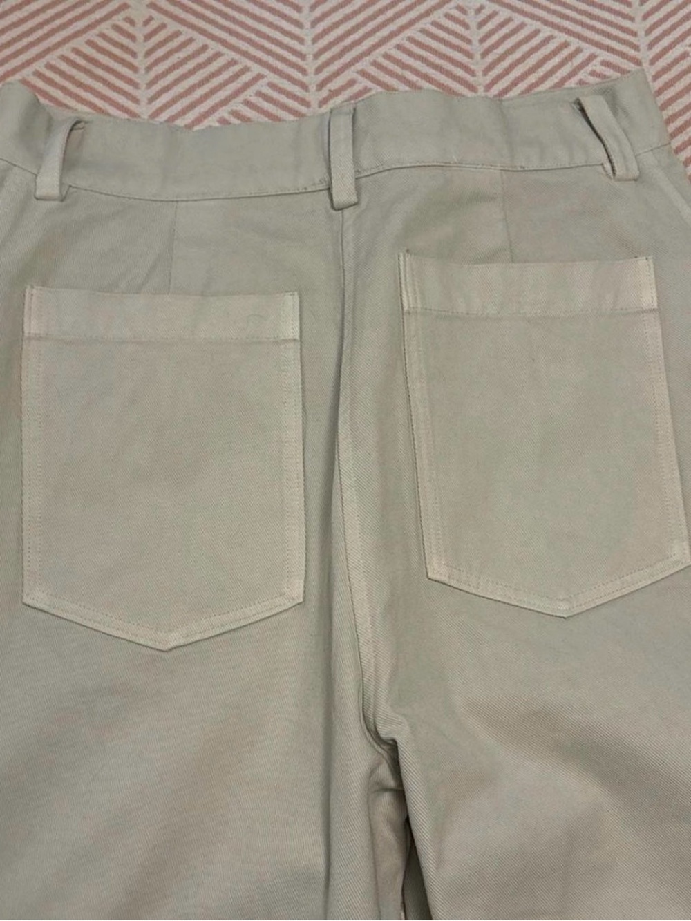 First Rite Off-White Trousers - Picture 4 of 5